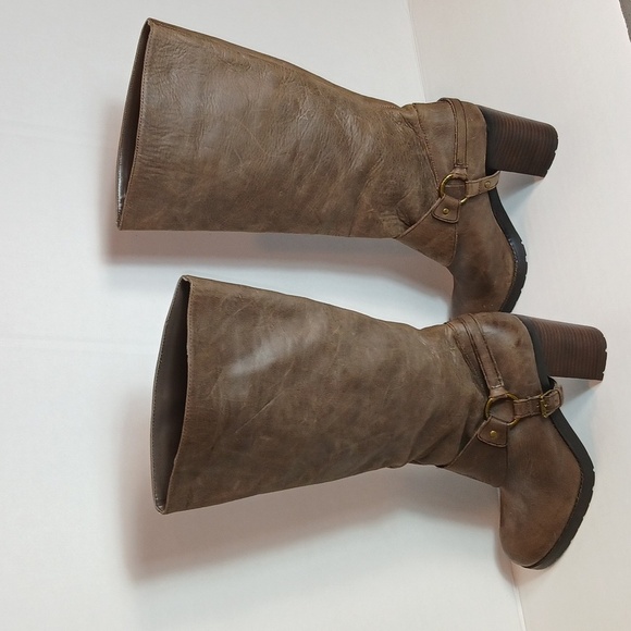 Lauren  RALPH LAUREN Delsa Tall Knee High Equestrian Riding Boots size 7.5 - Picture 7 of 16